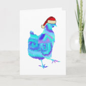 Kerstkip Dance Funny Funky Festive Hen Kaart (Voorkant)