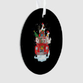 Kerstkip Ornament (voorkant)