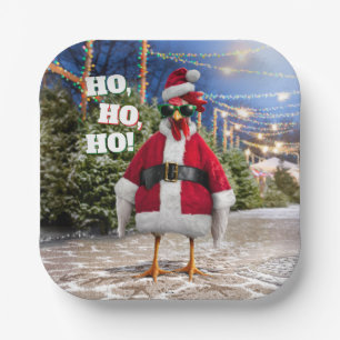 Kerstkip Papieren Bordje