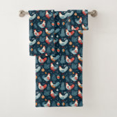 Kerstkip patroon bad handdoek (Insitu)