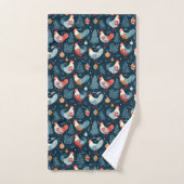 Kerstkip patroon bad handdoek (Handdoek)
