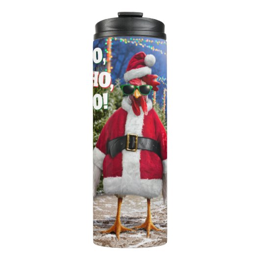 Kerstkip Thermosbeker (Voorkant)