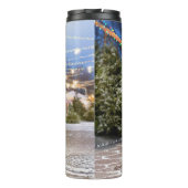Kerstkip Thermosbeker (Achterkant)