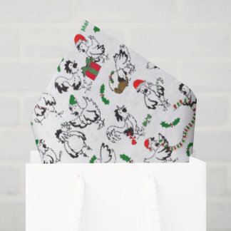 kerstkippen tissuepapier
