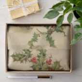 Kerstkittens en Holly-tissue Paper Tissuepapier (Geschenk)