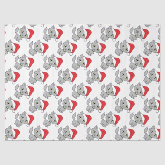 KerstKittens Tissuepapier (Voorkant)