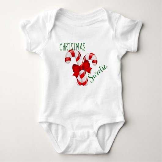 kerstkleding Baby Bodysuit (Voorkant)