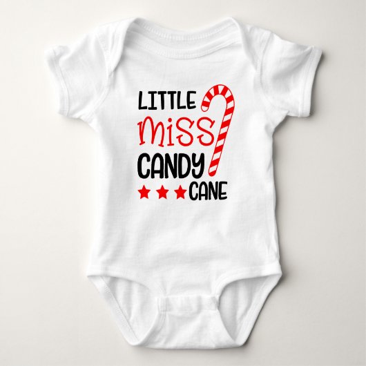 Kerstkleding in rood en wit voor meisjes romper (Voorkant)