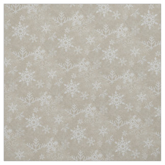 kerstkleintje Snowflakes collage Stof
