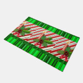 Kerstklep, kerstkaarde deurmat (Schuin)