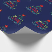 kerstkleppen cadeaupapier (Hoek)