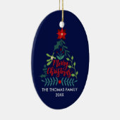 kerstkleppen keramisch ornament (Rechts)