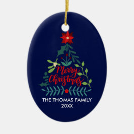 kerstkleppen keramisch ornament