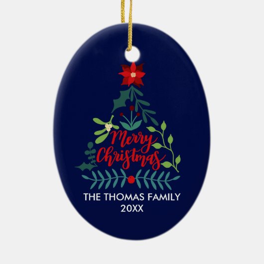 kerstkleppen keramisch ornament (Achterkant)