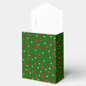 kerstkleur Pok A Stippen flesje met tint Bedankdoosjes (Geopend)