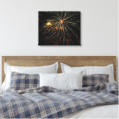 kerstkleuren canvas afdruk (Insitu (Slaapkamer))