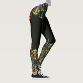 Kerstkleurige Feestdagen zwart Leggings (Rechts)