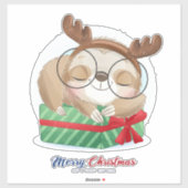 Kerstklever Sticker (Vel)