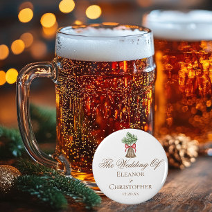 Kerstklok Aangepast Button Flesopener