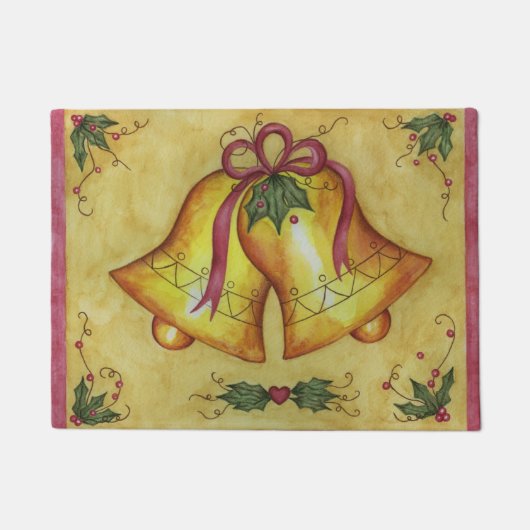 Kerstklokken deurmat (Voorkant)