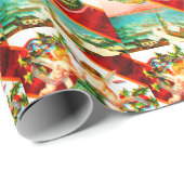 Kerstklokken en cherubs cadeaupapier (Rol Hoek)