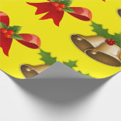 Kerstklokken & lint inpakpapier (Hoek)