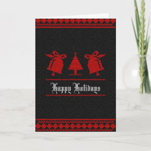 Kerstklokken wenskaart kaart