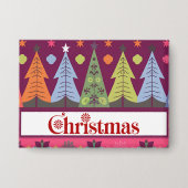 kerstknop button (Voorkant)