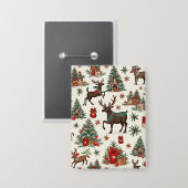 Kerstknoppen Button (Voorkant / Achterkant)