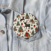 Kerstknoppen Ronde Button 4,0 Cm (In situ)