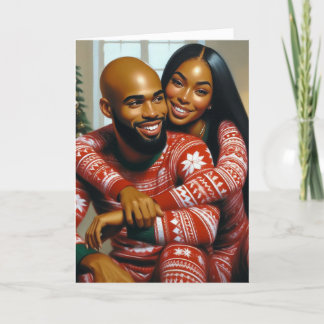 Kerstknuffels en zoete liefde feestdagen kaart