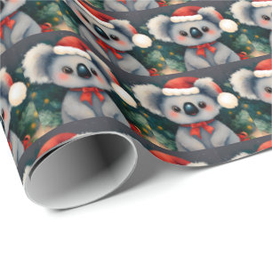 KerstKoala 1 Cadeaupapier
