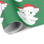 KerstKoala-Beren Cadeaupapier (Rol Hoek)