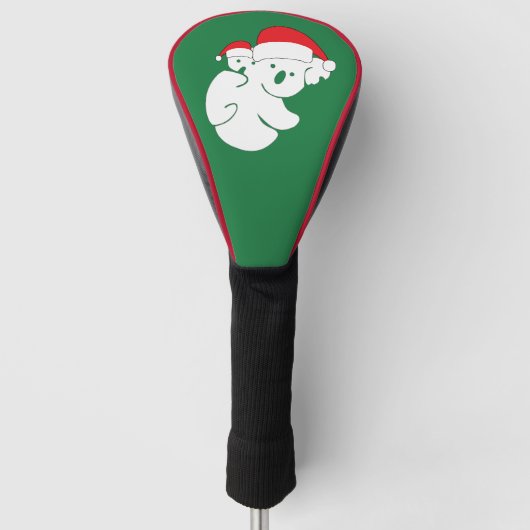 KerstKoala-Beren Golfheadcover (Voorkant)