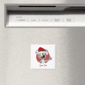 kerstkoala karton Magnet Magneet (Insitu (Vaatwasser))