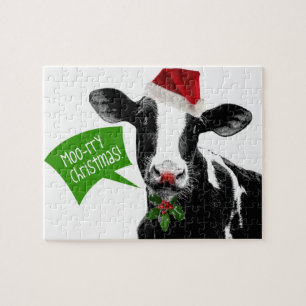 Kerstkoe - Moory Xmas! Legpuzzel