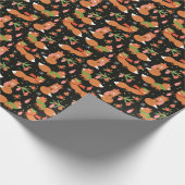 kerstkoeien cadeaupapier (Hoek)