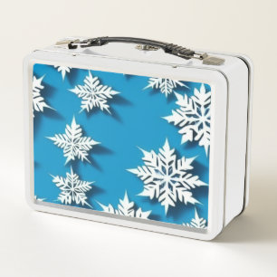 Kerstkoekblik - Winterlandschap Lunchbox