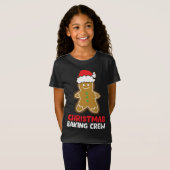 Kerstkoekje bakken Crew Grappige peperkoek Bak T-shirt (Voorkant volledig)