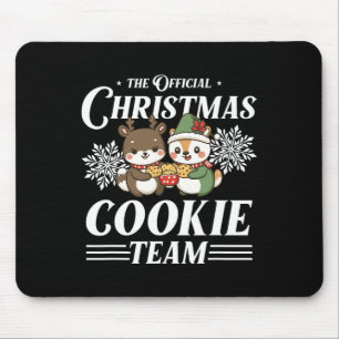 Kerstkoekje Bakken Team Funny X-mas Dieren Muismat