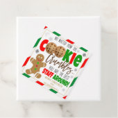 Kerstkoekje Dank je cadeau Label (In situ)