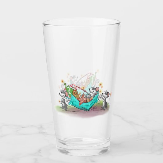 Kerstkoekje Heist Glass Cup Glas (Voorkant)