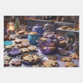 Kerstkoekje Inpakpapier Vel (Voorkant)