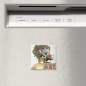 Kerstkoekje Kitten Magnet Magneet (Insitu (Vaatwasser))