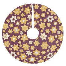 Kerstkoekje met diepe achtergrond