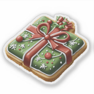 kerstkoekje sticker
