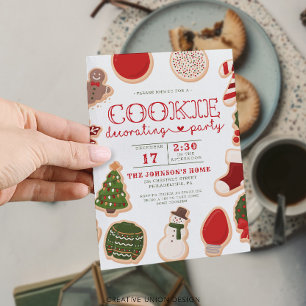 Kerstkoekje versieren feestdag verjaardag programma