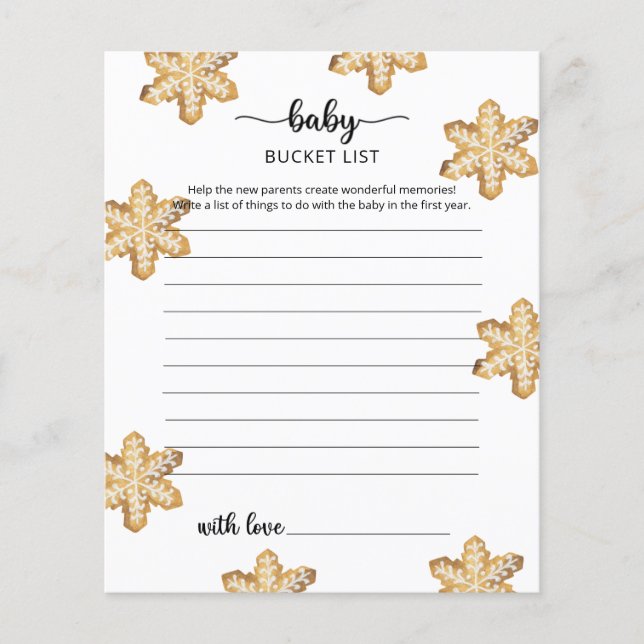 kerstkoekjes | Baby emmer-lijstspel (Voorkant)