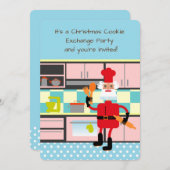 Kerstkoekjes bakken kaart (Voorkant / Achterkant)