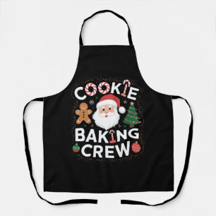Kerstkoekjes Bakploeg Familie Kerstmis Schort